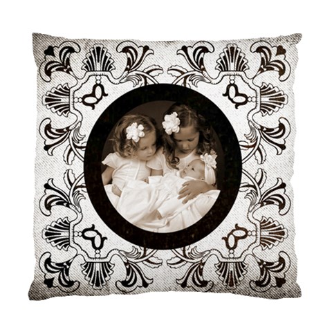 Art Nouveau Oreo Cookie Cushion By Catvinnat Front