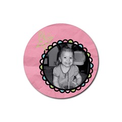 Sweet coaster - Rubber Coaster (Round)