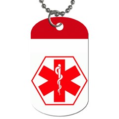 Medical Tag for Michelle - Dog Tag (Two Sides)