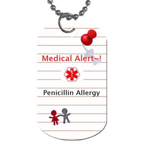 Medical Tag For Michelle By Michelle Back