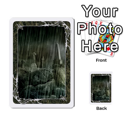 White Bordered Domain Cards (6 Sets Back 54
