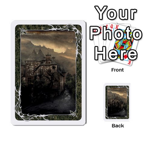 White Bordered Domain Cards (6 Sets Front 12