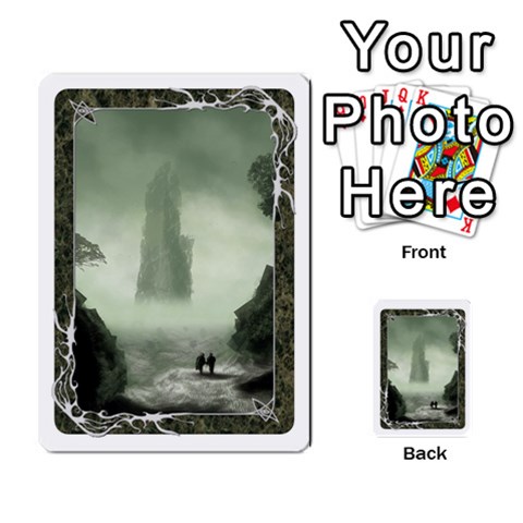 White Bordered Domain Cards (6 Sets Front 17