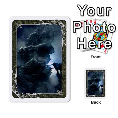 White Bordered Domain Cards (6 Sets Back 22