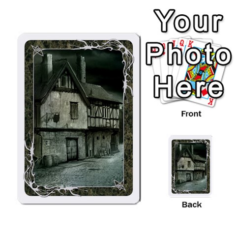 White Bordered Domain Cards (6 Sets Back 3