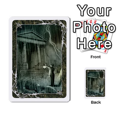 White Bordered Domain Cards (6 Sets Back 33