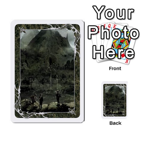 White Bordered Domain Cards (6 Sets Front 5