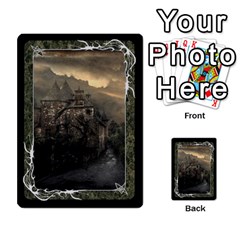 Black Bordered Domain Cards (3 sets - double sided) - Multi-purpose Cards (Rectangle)