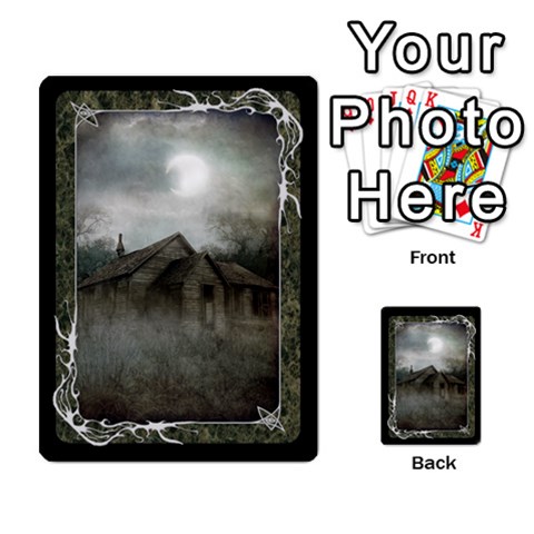 Black Bordered Domain Cards (3 Sets Back 14