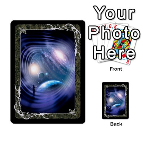 Black Bordered Domain Cards (6 Sets Front 6