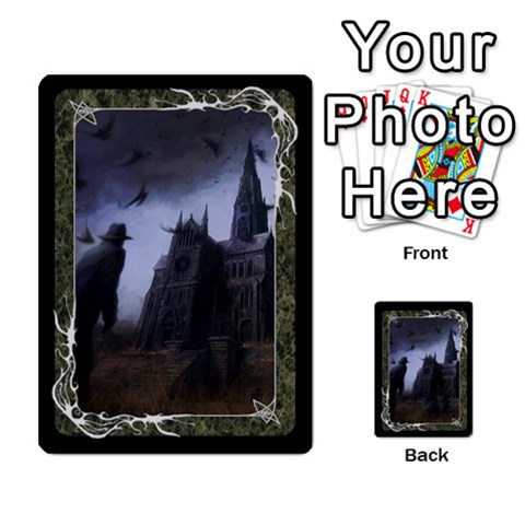Black Bordered Domain Cards (6 Sets Front 9