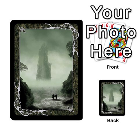 Black Bordered Domain Cards (6 Sets Front 17
