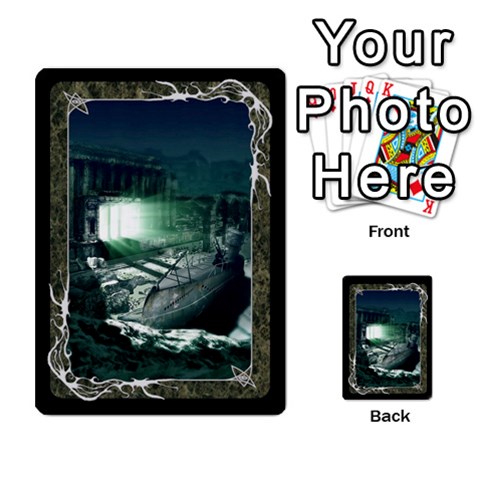 Black Bordered Domain Cards (6 Sets Back 35