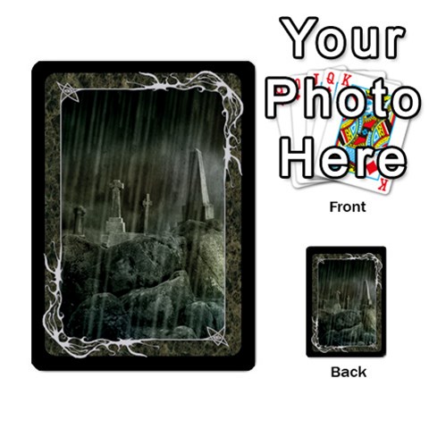 Black Bordered Domain Cards (6 Sets Back 36