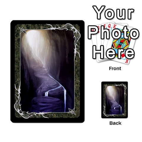 Black Bordered Domain Cards (6 Sets Back 41