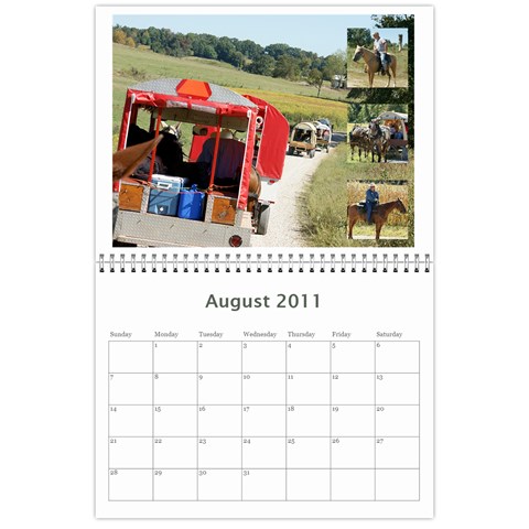 Sommer Calendar 2010  By Rick Conley Aug 2011