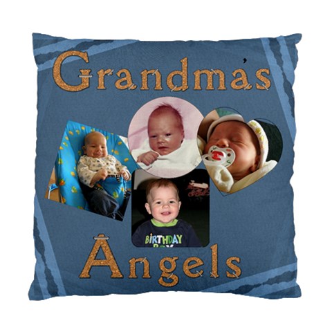 Grandma s Angels Pillow By Lil Front