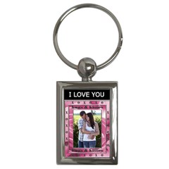 I Love You Key Chain