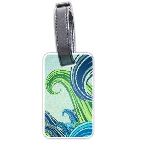 Cruise  Luggage Tag By Catvinnat Front