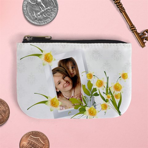 Flower Coin Bags By Wood Johnson Front