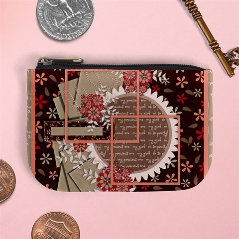 Mini Coin Purse By Angel Front