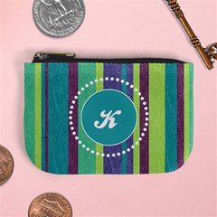 Stripes Monogram Mini Coin Purse