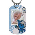 Baby blue - TAG - Dog Tag (Two Sides)
