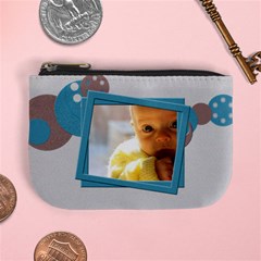 baby cute blue - mini coin purse