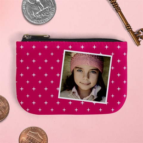 Casual  Purse Pink With Your Name By Jorge Front