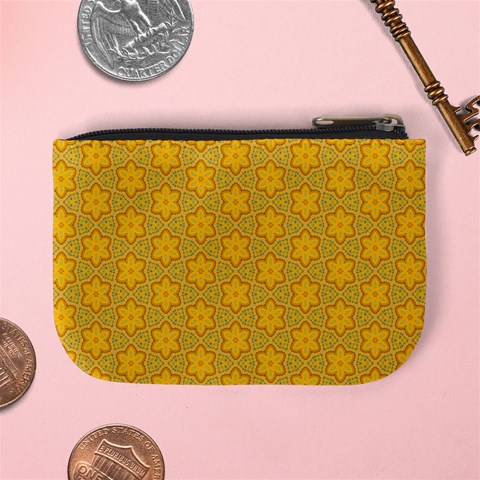Casual  Purse Yellow Flowers  By Jorge Back