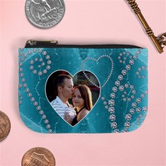 Pretty Blue Mini Coin Purse