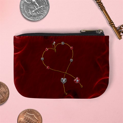 Love Is A Beautiful Thing Mini Coin Purse By Lil Back