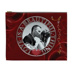 Love is a Beautiful Thing XL Cosmetic Bag (7 styles) - Cosmetic Bag (XL) Love is a Beautiful Thing XL Cosmetic Bag (7 styles) - Cosmetic Bag (XL)