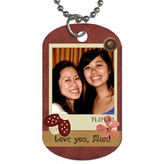 Blissfull Bella Dog Tag2 - Dog Tag (One Side)