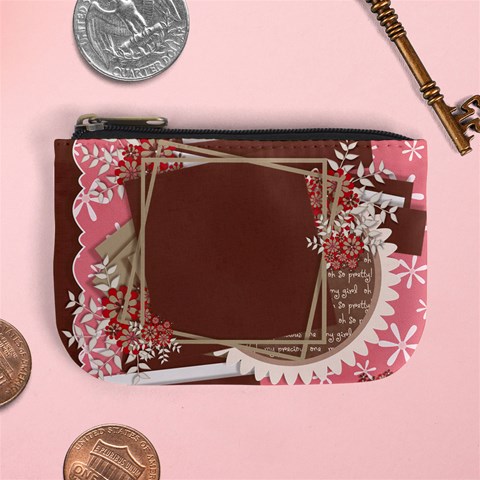 Mini Coin Purse By Angel Front