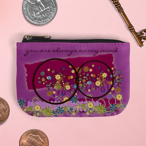 Mini Coin Purse By Angel Front