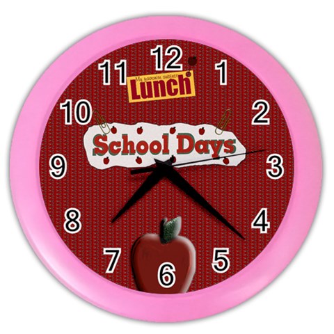 Teacher Gift Wall Clock For Room By Danielle Christiansen Front