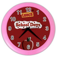 teacher gift wall clock for room - Color Wall Clock