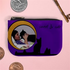 Cats on the roof - mini coin purse