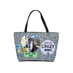 Dog Best Friend Shoulder Bag - Classic Shoulder Handbag