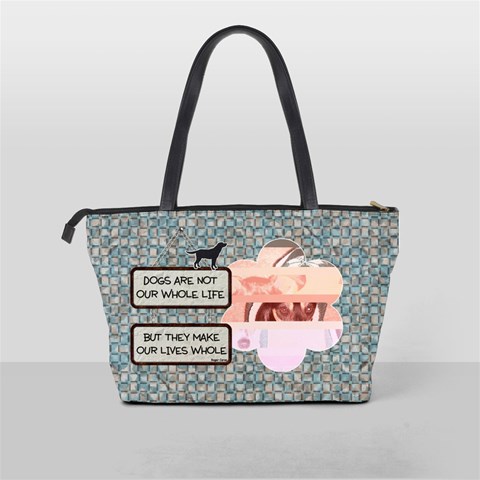 Dog Best Friend Shoulder Bag By Lil Back