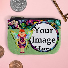 My little treasure (green) - mini coin purse