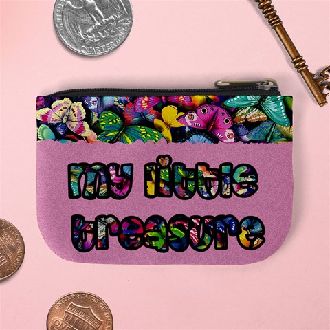 My Little Treasure (pink) Back
