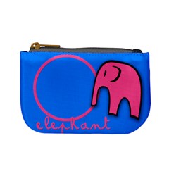 Elephant & Pig - mini coin purse