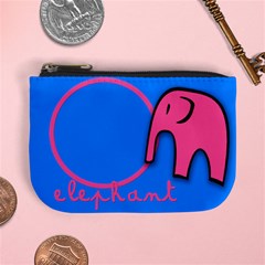 Elephant & Pig - mini coin purse