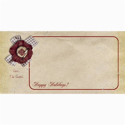 Country Christmas Card By Mikki 8 x4  Photo Card - 4