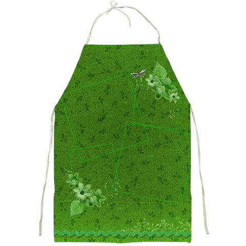 Green Apron By Mikki Front