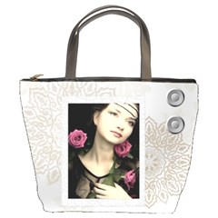 flower pattern - Bucket Bag