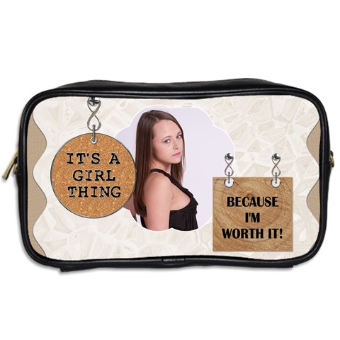 100% Female Toiletries Bag By Lil Back