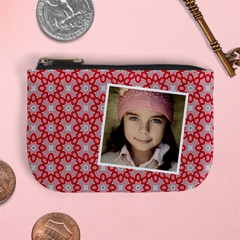 Casual  Purse Red Pattern By Jorge Front